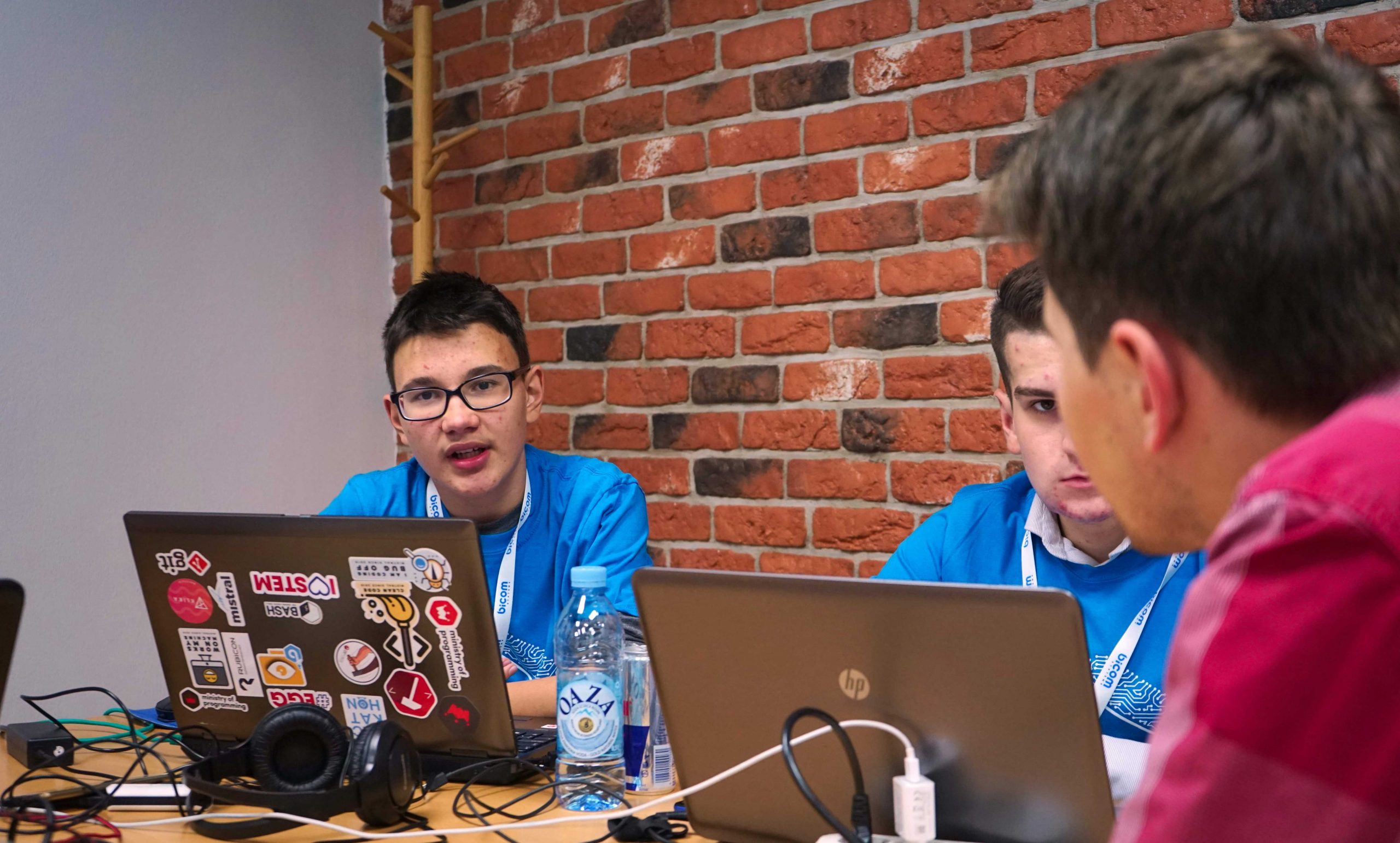 Nedim, Bicom Systems youngest intern 