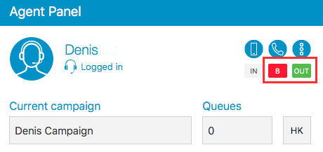 Call Blending options