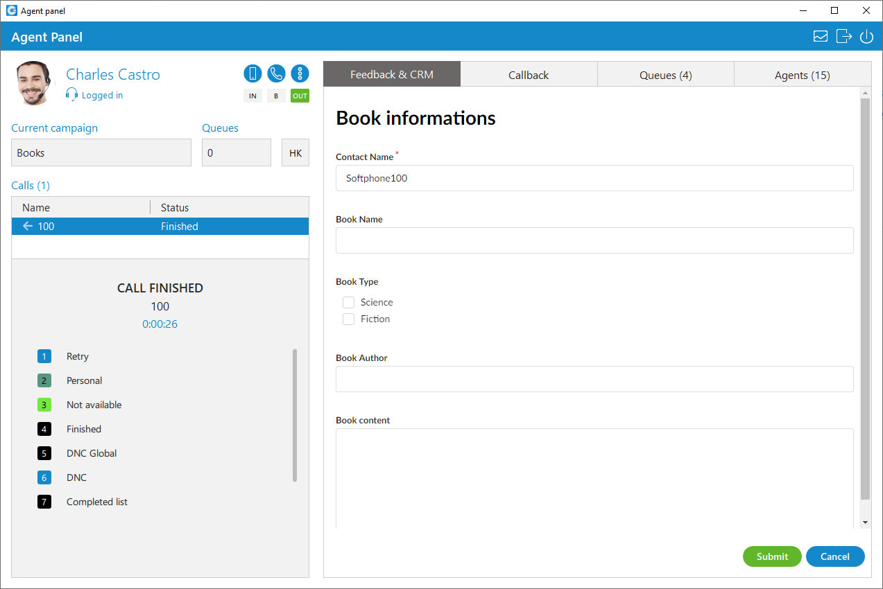Auto Dialer on gloCOM