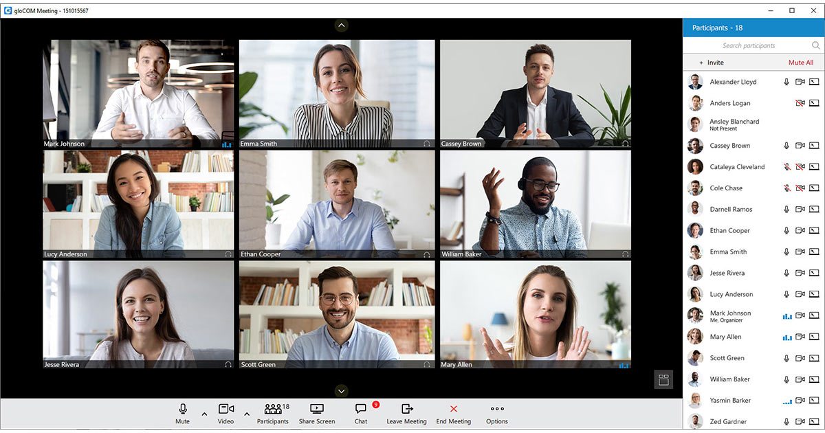 What is gloCOM Meeting