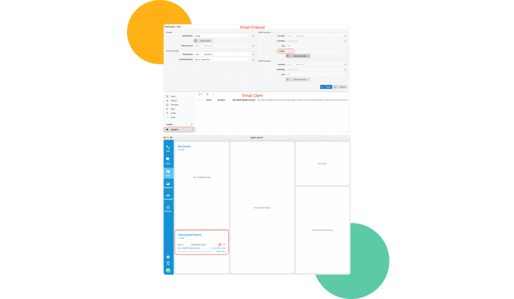 imap mailbox fields
